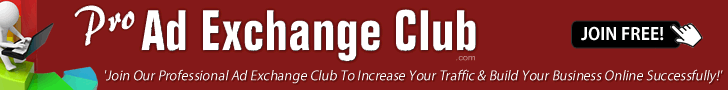 banner: Pro Ad Exchange Club